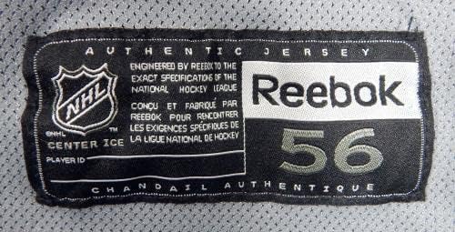 New York Rangers Game koristio je siva praksa Jersey Reebok NHL 56 DP31305 - Igra korištena NHL dresova