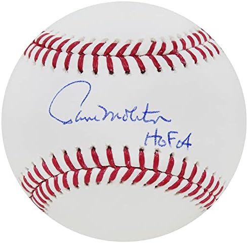 Paul Molitor potpisao je Rawlings Službeni MLB bejzbol w/hof'04 - Autografirani bejzbol