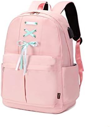 Wadirum slatki ruksak za žene modni dekoracija školske torbe za djevojčicu ružičastu