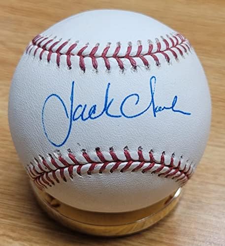 Autografirani Jack Clark Rawlings Službeni bejzbol glavne lige s CoA - Autografirani bejzbols