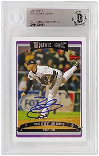 Bobby Jenks potpisao White Sox 2006 Topps Baseball Card 454 - - Kartice s baseball pločama