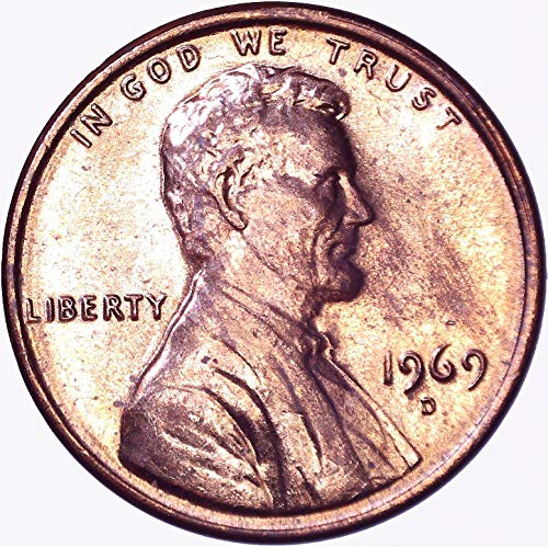 1969. D Lincoln Memorial Cent 1c o necirkuliranom