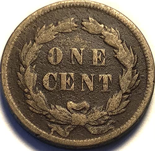 1859. p Indian Head Cent Penny Prodavač vrlo fino