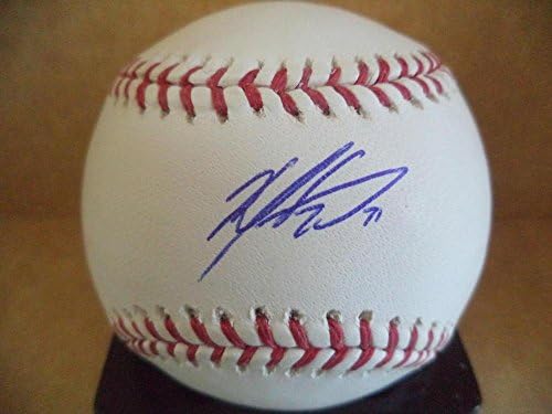 Kyle Lotzkar Cincinnati Reds potpisao je autogramirani M.L. Bejzbol w/coa - autogramirani bejzbol