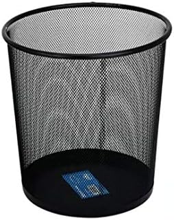PHTW bodljikave žice kante za smeće u uredu plavo košarice za smeće metalni dnevni boravak veliki žičani papir košarica bez