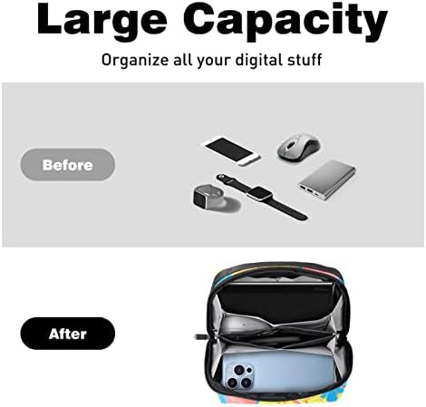 Sažetak organizator elektronike vodootporna torba za pohranu kabela i kabela za kućna putovanja Futrola za elektronički pribor