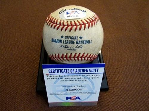 Graig Nettles 9 77-78 WSC NY Yankees Potpisana auto igra korištena OML bejzbol PSA/DNA - Autografirani bejzbols