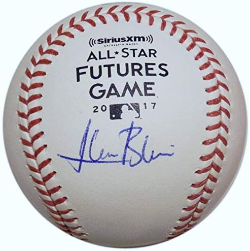 Lewis Brinson Brewers potpisali su službeni bejzbol sa All Star Futures W/MLB Holo - Autografirani bejzbol