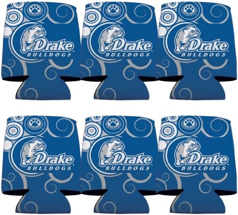 VictoryStore može i hladnjaci pića - Sveučilište Drake, Swirl Design 2, set od 6