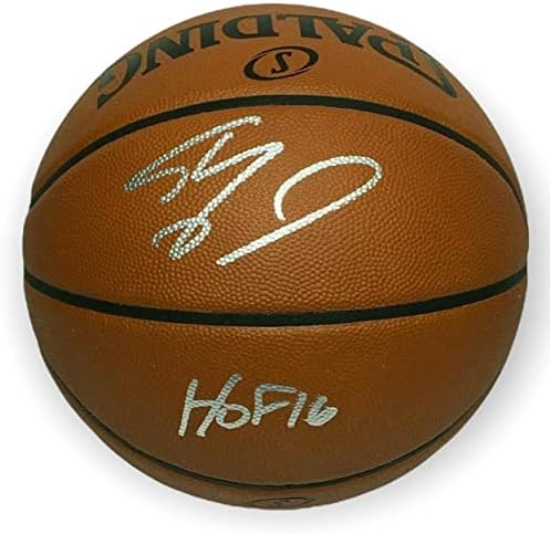 Shaquille O'Neal potpisala je autentični Spalding NBA igra košarka Hof 16 PSA - Autografirane košarke