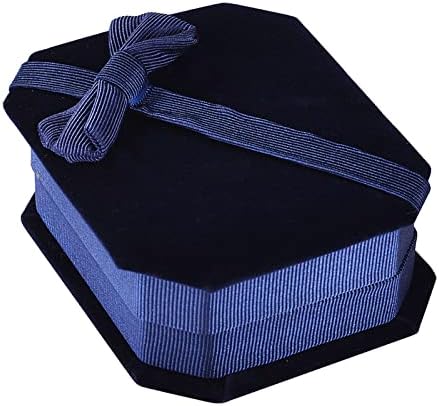 Prozirna knjiga organizatora nakita prekrasna Premium Baršunasta kutija za prstenje poklon kutija za baršunasti prsten za