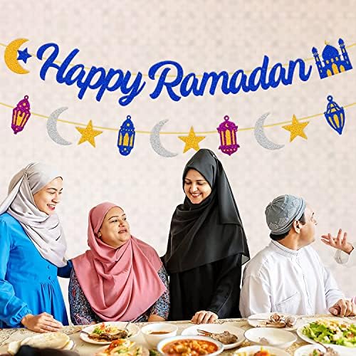 Ramazan ukras Sretni ramadan eid natpis Ramadam kareem dekor Eid Ramadan Dekoracija za dom 2 u 1 Ramadan Eid Mubarak ukrasi