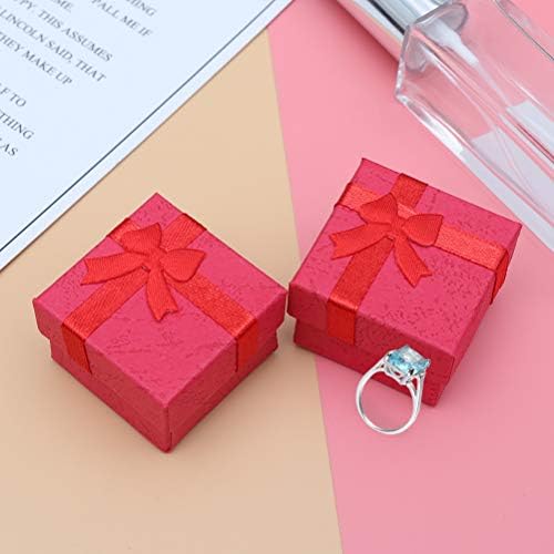 Abaodam male poklon kutije 16pcs Europskog stila kutija za prsten modni nakit kutija za odlaganje Bowknot Spremnik za skladištenje