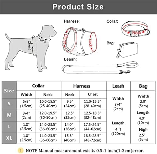 Walnuta 4pcs/lot prilagođeni najlonsko ovratnik za dog kabelski kabinski set Personalizirani ogrlice za pse za kućne ljubimce