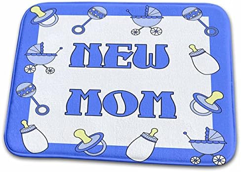 3Drose Janna Salak dizajnira Baby - Nova mama pokloni plavi dječačić - prostirke za kupanje u kupaonici