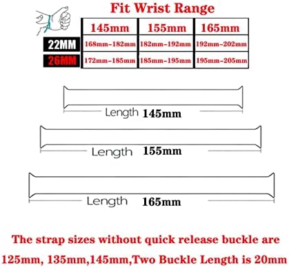 KDEGK 22 26 mm Quickfit remen za Garmin Fenix ​​7 7x 6 6x Pro 5x 5 Plus 3HR 935 945 S60 MK1 Pletena loop Nylon Nylon Watch