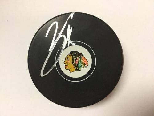 Brad Richards potpisao je hokejaški pak Chicago Blackhocks s autogramom UI-NHL PAKOVI s autogramom