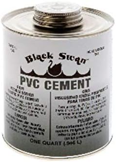 FixTudisSplays® PVC cement - srednje tijelo 1/4 pt. Svaki 07084-blackswan-1PK-NPF