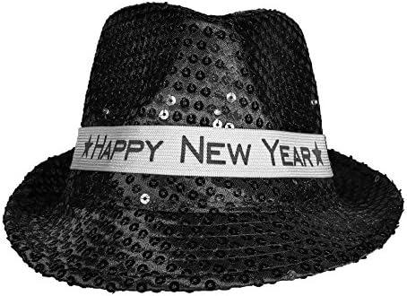 Noviteti Grada vjetrova - Led rasvjeta 2023 NYE, Фетровая šešir sretna Nova godina | za muškarce i žene | Pribor za novogodišnje