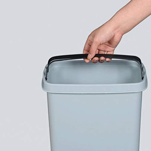 Kompaktni kanta za smeće s oprugom, na vrhu, plastični kanter za otpad sa zaštitom od mirisa ， 2,6 galona kante za smeće