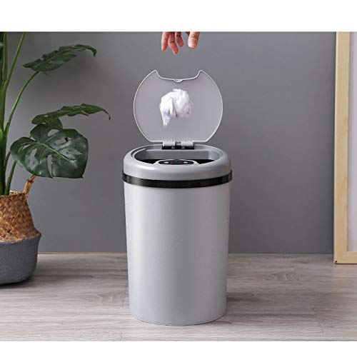 ZYJBM Nova pametna senzorska smeća može kući kreativni dnevni boravak Kuhinja spavaća soba kupaonica s poklopcem Električno
