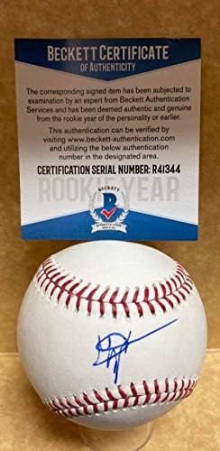 Mario Zabala Perfect Game Fiu Rookie godina potpisala M.L. Baseball Beckett R41344
