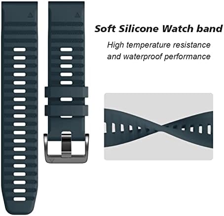 SKM Silicone Quickfit Watchband remen za Garmin Fenix ​​7x Fenix ​​7 Fenix ​​7s Watch EasyFit Wrist Band 20 22 22 mm remen