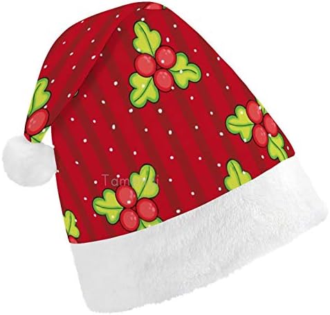 Božićni šešir Djeda Mraza, sretan božićni šešir za odrasle, udobni Uniseks Božićni Šeširi za novogodišnji kostim