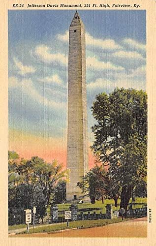 KY, Kentucky Jefferson Davis Spomenik 351 stopa visoko neiskorišteno