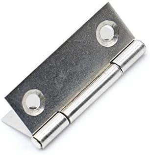 10pcs šarka na vratima 1,5 inča kutija za ladice od nehrđajućeg čelika srebrni ormarići za ukrašavanje namještaja hardver