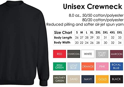 Neugodni stilovi unisex crni životni materijal majice Crewneck crni životni majica