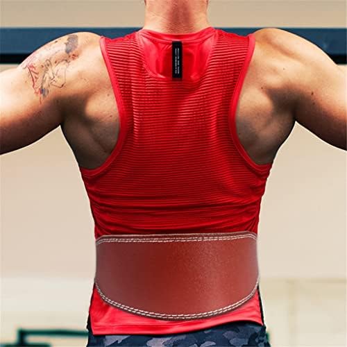 BBSJ Kožna fitness bodybuilding pojas za dizanje utega muškarci žene čučnjeve mrtve žičare kettlebell sportski pojas zaštitni