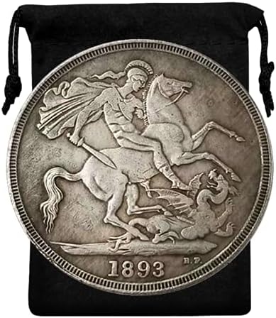 Kocreat Kopija 1893. U.S Hobo Coin - Vitez reže zmajeve srebrne replika replika morgan dolar suvenir coin Challenge coin