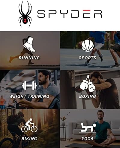 Muška atletska majica Spyder - Sportska majica s aktivnim performansama - Majica s kratkim rukavima od suhog fit