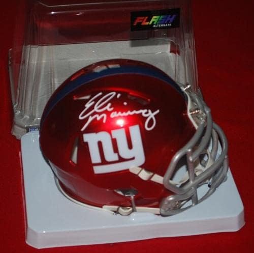 Eli Manning Ambo potpisao je mini kacigu 9433045 - NFL mini kacige s potpisom obožavatelja.