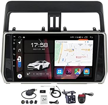 10,1-inčni auto stereo 2 Din Android 11 s GPS-navigacija za Toyota Land Cruiser Prado 150 2017-2018 Ugrađeni auto radio FM,