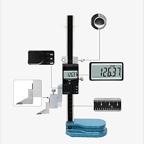 UOEIDOSB 0-150 mm Digitalni mjerač visine Elektroničke visine Digitalni kalinac elektronički mjerač s jednim mjernim alatom