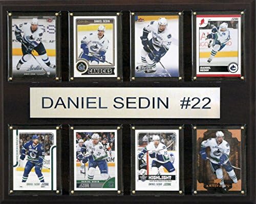 NHL Vancouver Canucks Daniel Sedin 8-kartica, 12 x 15-inčni
