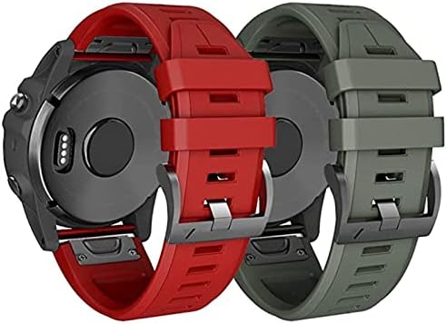 RORFFK Silicone Quickfit trake za sagledavanje za Garmin Fenix ​​7 7x 6 6x Pro 5x 5 3hr Enduro 935 945 D2 Smart Watch Band