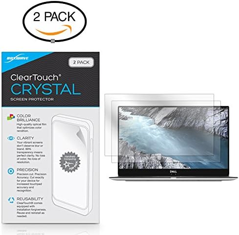 BoxWave Screen zaštitnik kompatibilan s Dell XPS 13 - ClearTouch Crystal, HD Film Skin - Shields od ogrebotina