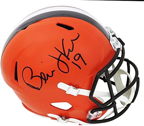 Bernie Kosar potpisao je kopiju kacige u punoj veličini - NFL kacige s autogramima