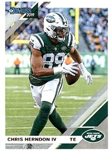 Chris Herndon IV 2019 Donruss Football 48 Card Lot New York Jets 192 - Nepotpisane nogometne kartice
