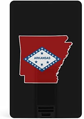 Arkansas državna zastava karta USB memorijskog štapa Poslovni flash-pogon kartice kreditne kartice Bank kartica