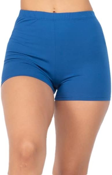 Edgelulu ženske osnovne aktivne kratke hlače - Elastični struk meko lagano rastezanje ležerne joge za vježbanje biciklističke