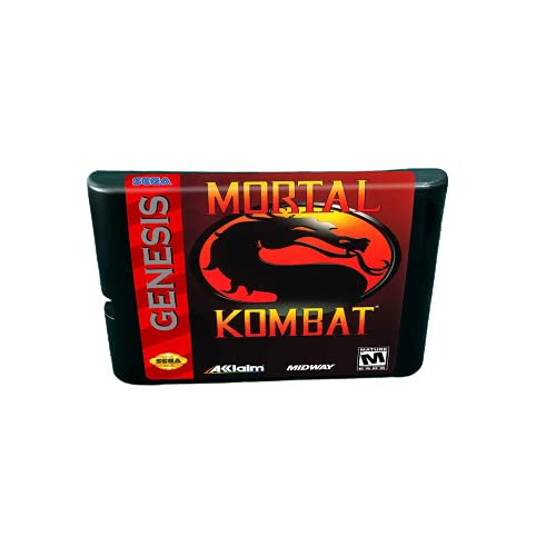 Aditi Mortal Kombat - 16 -bitna MD igra igara za Megadrive Genesis Console