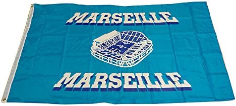 Francuski nogometni klub Olympique de Marseille Flag Flag nogometni natpis 3x5 stopa