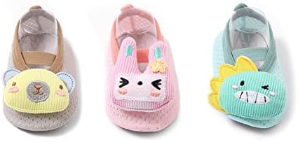 Baby Toddler Anti Slip čarape Slatke podne čarape （6 do 36 mjeseci） Dječje mrežaste cipele