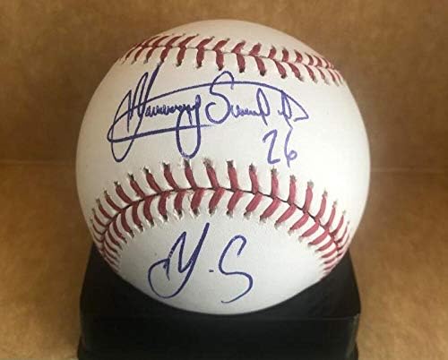 Yangervis Solarte Atlanta Braves potpisao je M.L. Baseball Beckett S58993