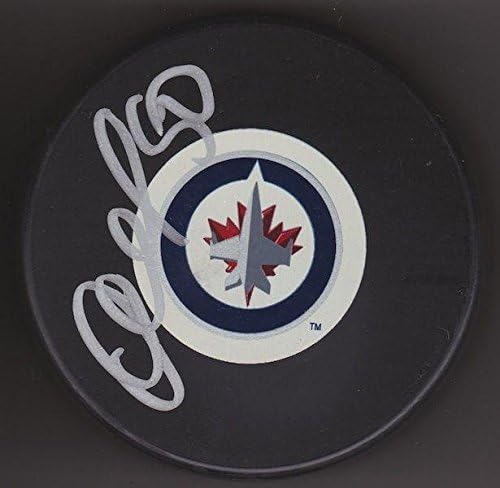 Nick Antropov potpisao je autogram na Paku VINNIPEG jets 2-NHL Pakovi s autogramima