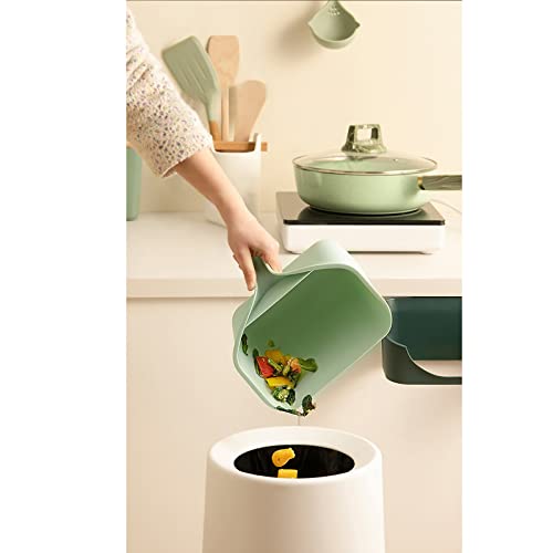 O viseća mini kanta za smeće za vrata kuhinjskog ormarića mala kanta za smeće ispod sudopera zidna kanta za smeće mini kanta